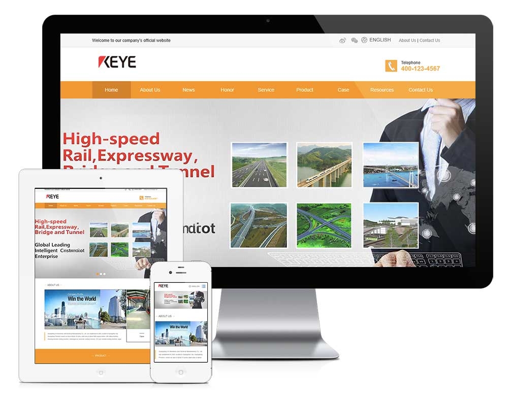 外贸询盘版机械设备自适应模板z1030（机械成型）